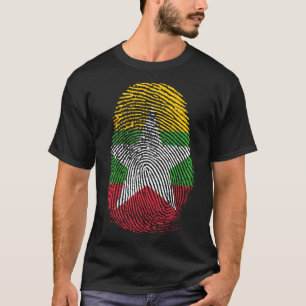 Finger Print - Myanmar T-Shirt