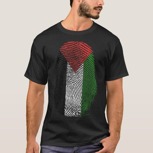 Finger Print - Palestine T-Shirt (Front)