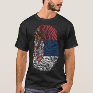 Finger Print - Serbia T-Shirt