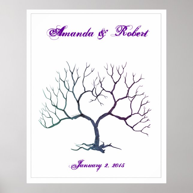 Finger Print Tree (Front)