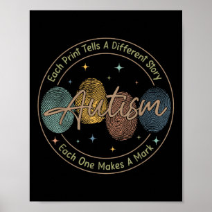 Fingerprint Autism, Each Print Tells A Different S