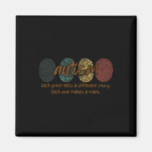 Fingerprint Autism Each Print Tells A Different St Magnet