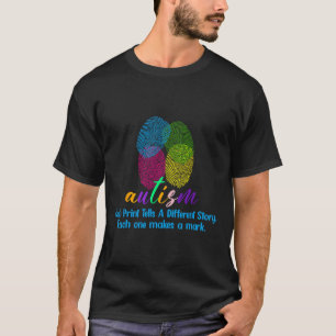 Fingerprint Autism Shirt