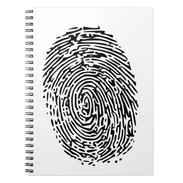 Fingerprint design notebook (Front)
