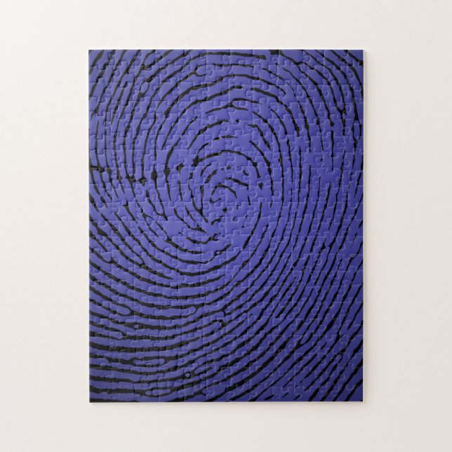 Fingerprint Graphic Jigsaw Puzzle (Vertical)