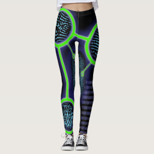 Fingerprint Identification Science Leggings
