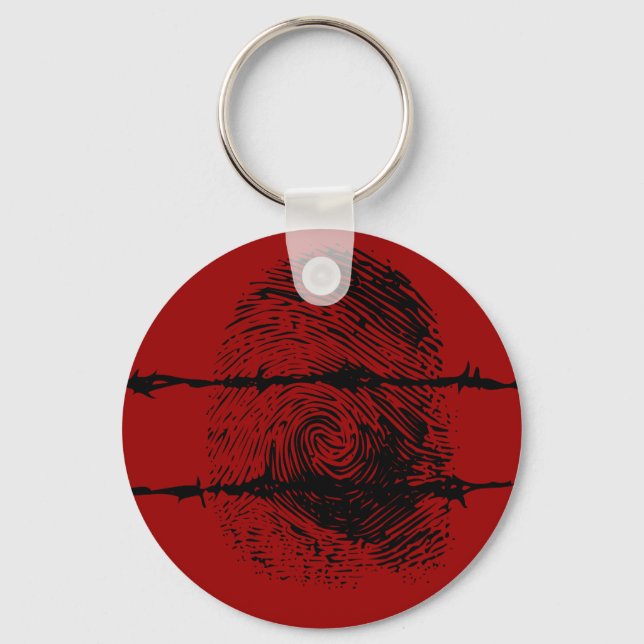Fingerprint Key Ring (Front)