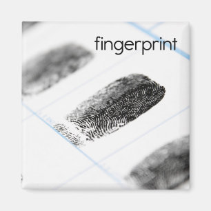 Fingerprint Refrigerator Magnet