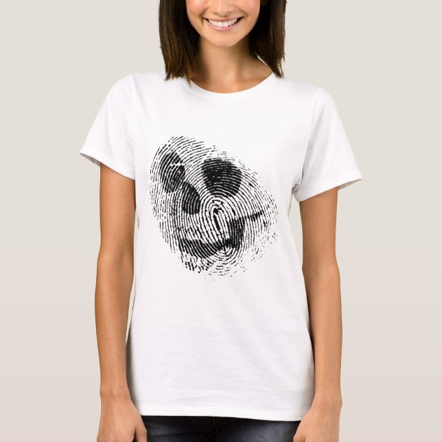 Fingerprint skull T-Shirt (Front)