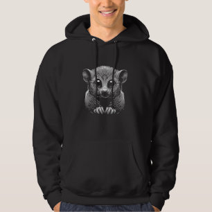 Fingerprint Style - Tarsier Dad Mum Hoodie