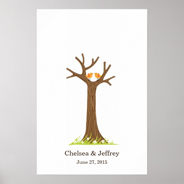 Fingerprint Tree (Sweet) Poster (Front)