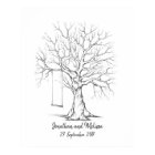 Fingerprint Tree, Thumbprint Tree, Guest Book