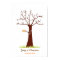 Fingerprint Tree Wedding Guestbook (White)
