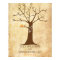 Fingerprint Tree Wedding (Rustic Vintage)