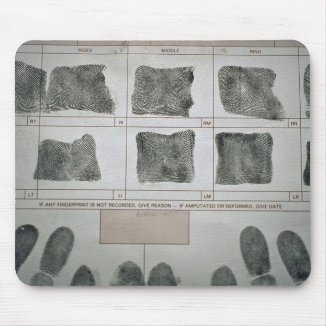 Fingerprints Mouse Pad (Front)