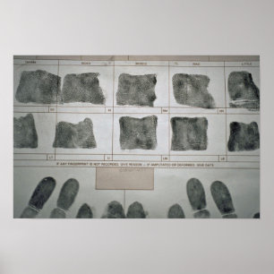 Fingerprints Poster