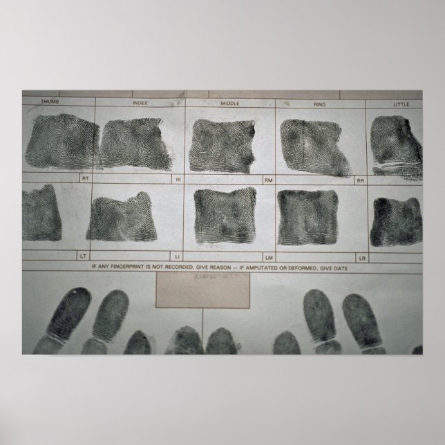 Fingerprints Poster (Front)