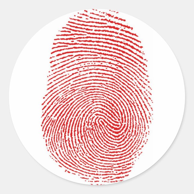 Fingerprints sticker (Front)