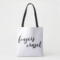 Fingers Crossed Typography