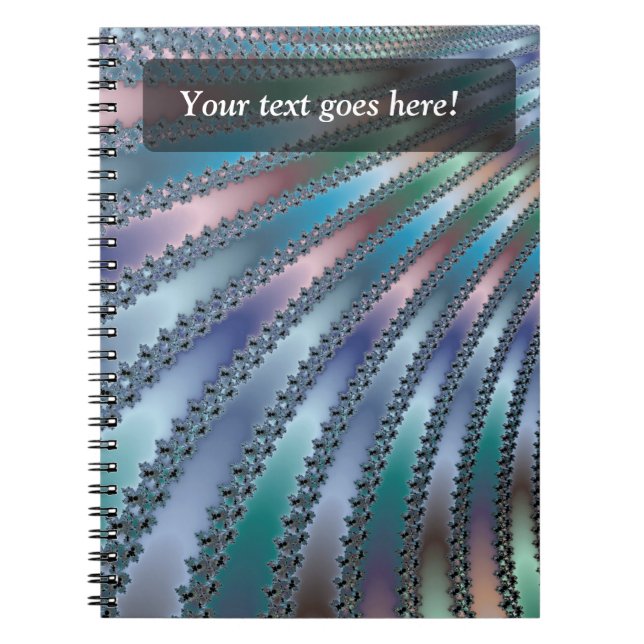 Fingers Fractal Art Notebook (Front)