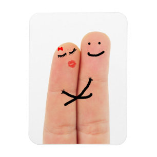 Fingers in love magnet