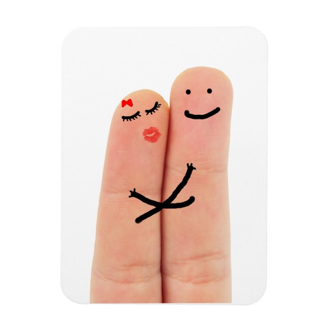 Fingers in love magnet (Vertical)