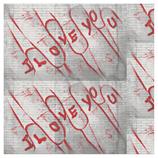 Fingers of Love Fabric (Close Up)