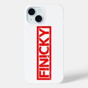 Finicky Stamp iPhone 15 Case