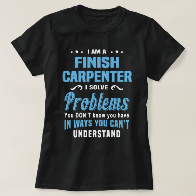 Finish Carpenter T-Shirt (Design Front)