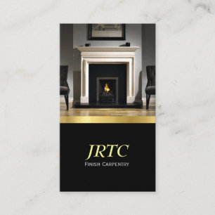 Finish Carpentry, Millwork, Construction Business Card
