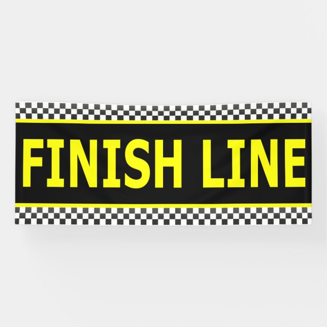 Finish Line Banner (Horizontal)