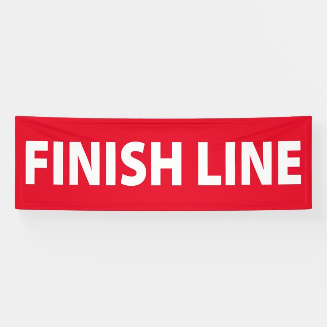 Finish Line Banner (Horizontal)