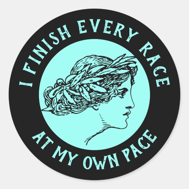 Finish Pace Sticker (Front)