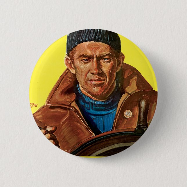 Finish The Job! 6 Cm Round Badge (Front)