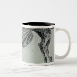 Finished Study for the Fifth Anatomical Table Two-Tone Coffee Mug