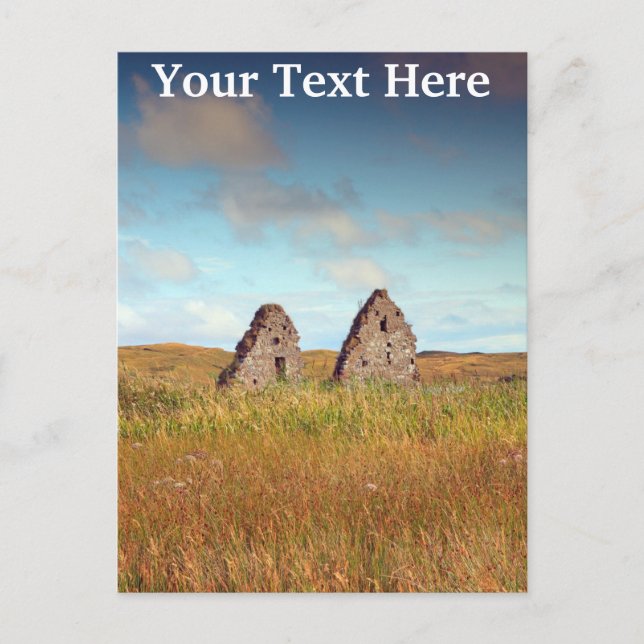 Finlaggan, Scotland customisable Postcard (Front)