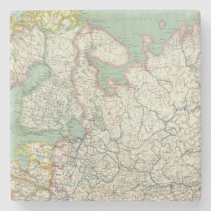 Finland and Russia Stone Coaster