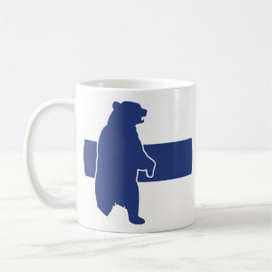 Finland Bear Finnish National Animal Flag Coffee Mug