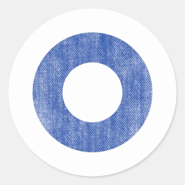 FINLAND CLASSIC ROUND STICKER (Front)