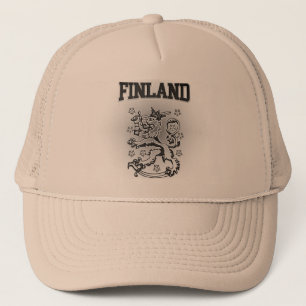 Finland Coat of Arms Trucker Hat