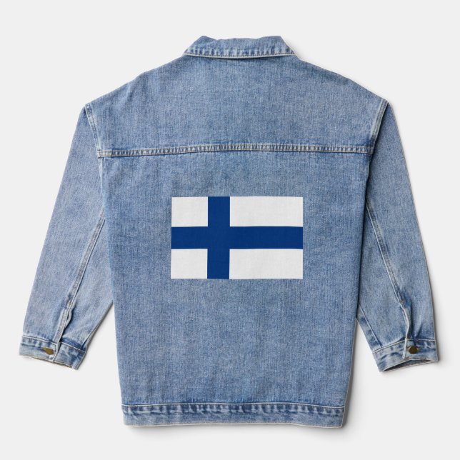 Finland Denim Jacket (Back)