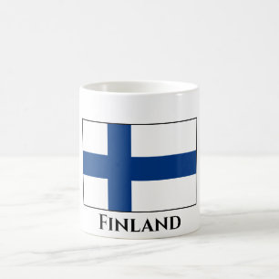 Finland (Finnish) Flag Coffee Mug