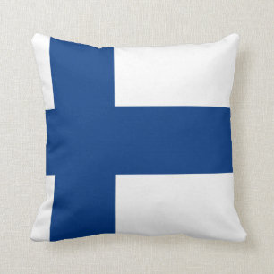 Finland (Finnish) Flag Cushion