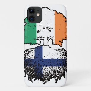 Finland Finnish Irish Ireland Tree Roots Flag iPhone 11 Case
