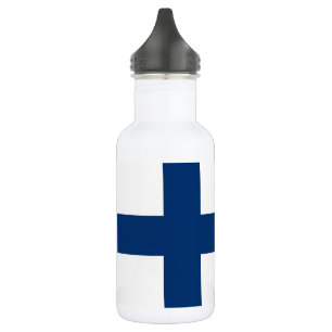 Finland Flag 532 Ml Water Bottle