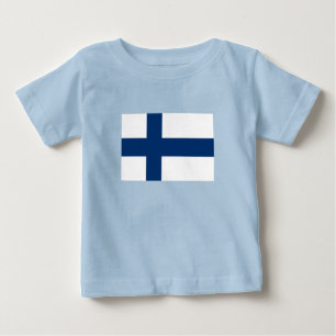 Finland Flag Baby T-Shirt