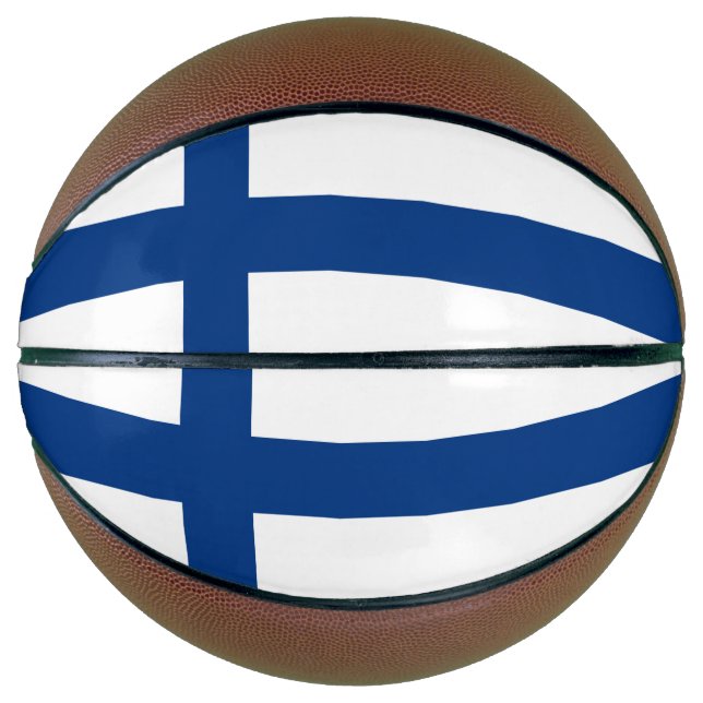 Finland Flag Basketball (Front)