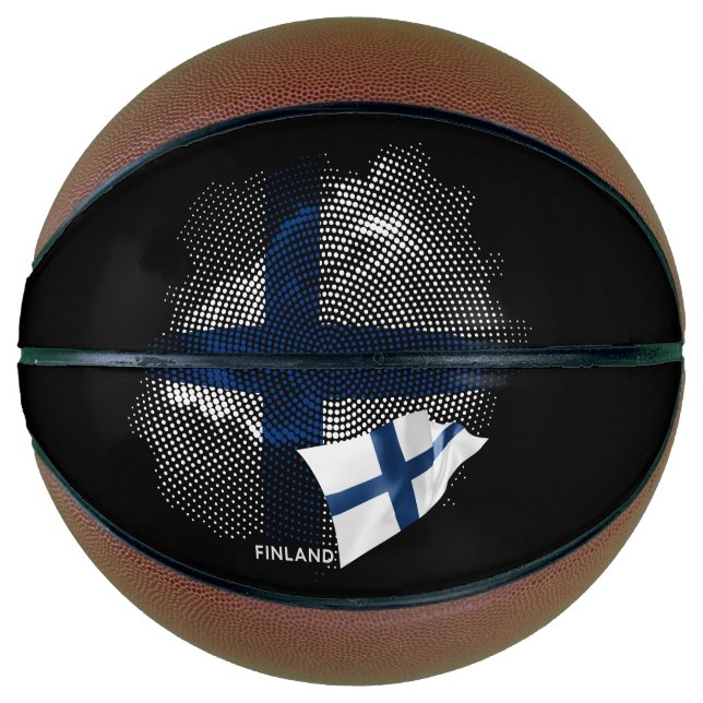 Finland flag basketball (Front)