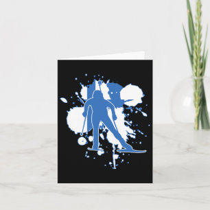 Finland Flag Biathlonist - Finnish Biathlon 1 Card