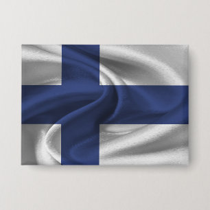 Finland Flag Button